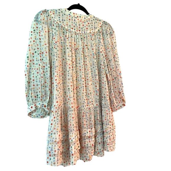 Anthropologie Maeve Paccia Mini Babydoll Tunic Dress - Picture 4 of 8